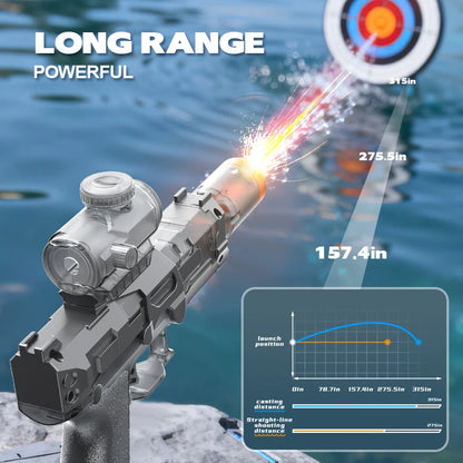 HydroPulse - Pistola de agua eléctrica