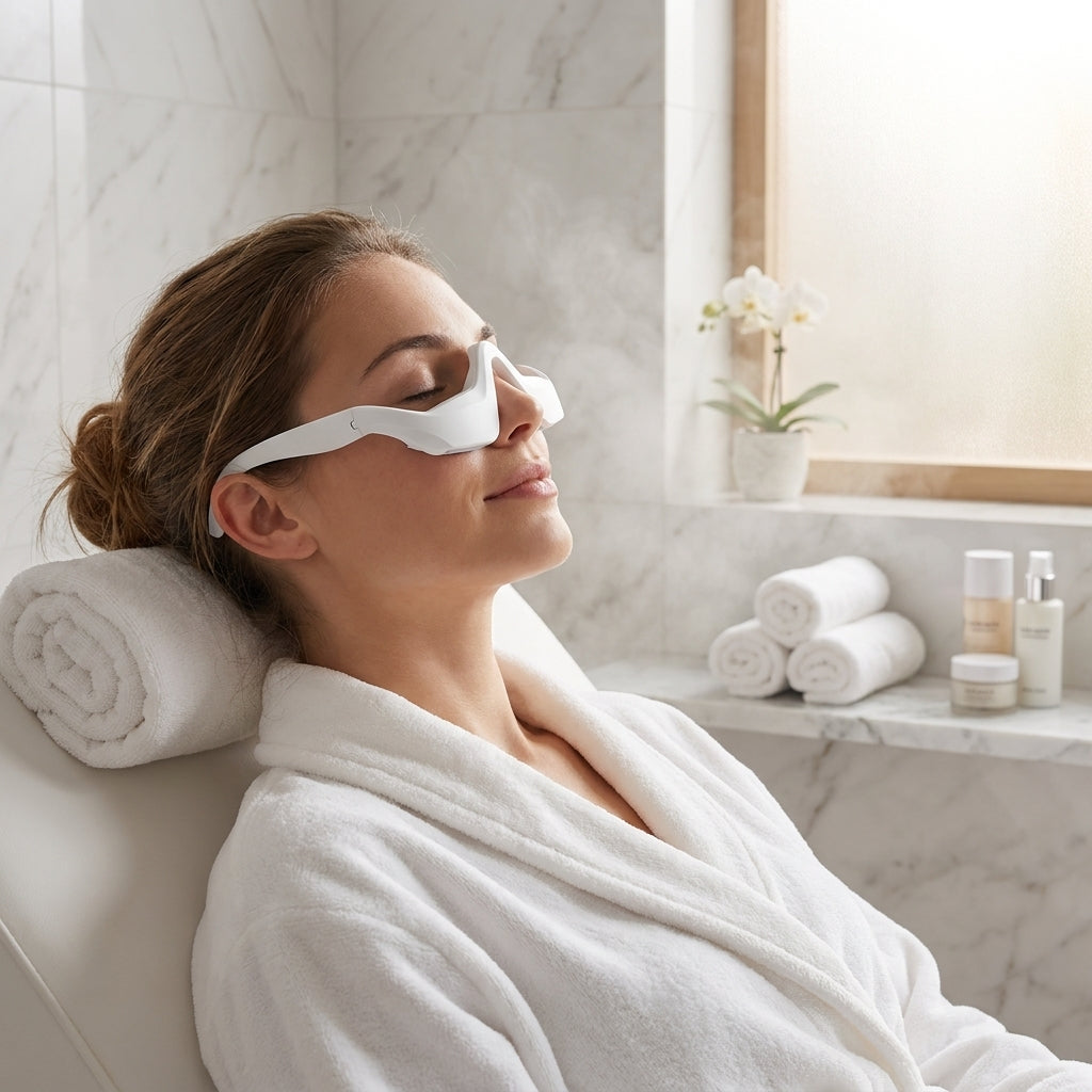 LuxAcura - Dispositivo EMS para Contorno de Ojos