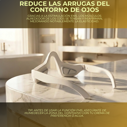 LuxAcura - Dispositivo EMS para Contorno de Ojos
